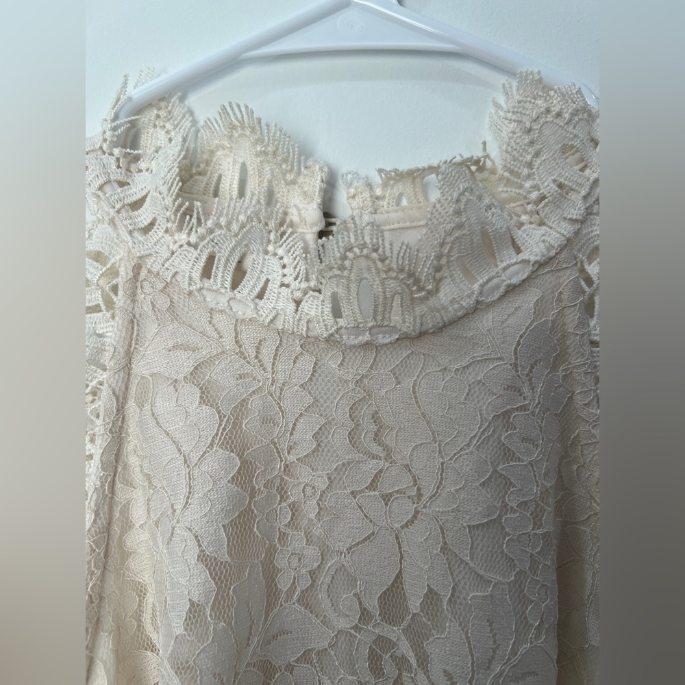 Maurices Ivory Lace Tank Top - Picture 3 of 6